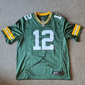 Aaron Rodgers Nike NFL Green Bay Packers Jersey